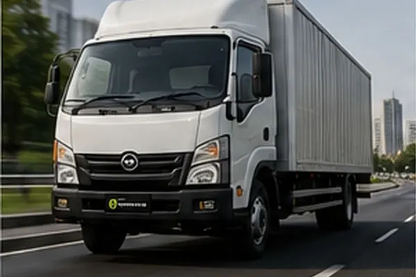 A light truck in Gamana livery